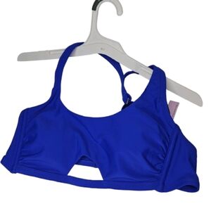 Wild Fable Asymmetrical Bikini Top Removable Pads Women Sweetheart Cute Swimcore
